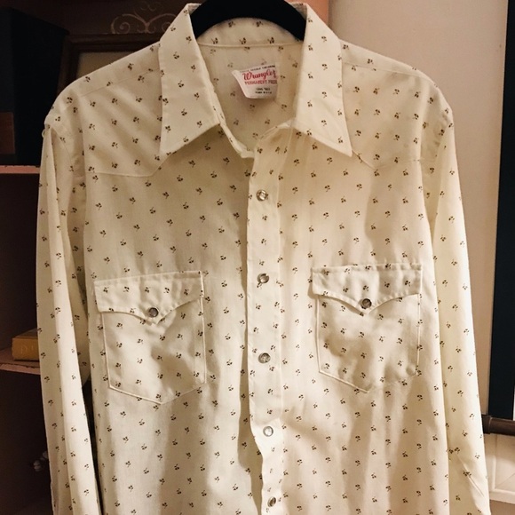 Vintage 1960’s Wrangler Single Needle Tailoring Permanent Press - Picture 1 of 4